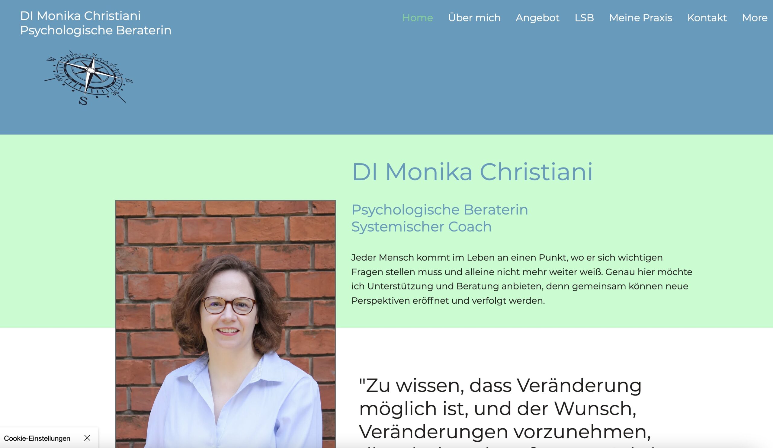 Startseite vorher